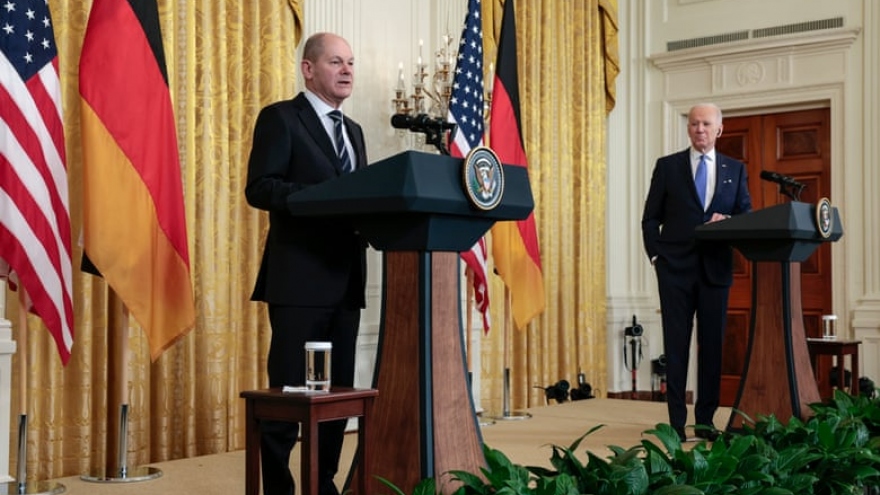 Thủ tướng Đức lần đầu thăm Mỹ: Tìm kiếm tiếng nói chung về vấn đề Ukraine
